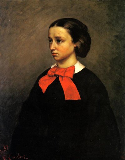 Portret Madame Jacquet autorstwa Gustave Courbet