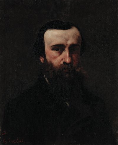 Portret Monsieur Nicolle, 1862 autorstwa Gustave Courbet