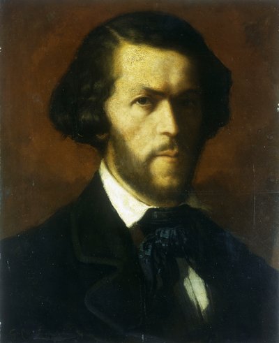 Portret dżentelmena autorstwa Gustave Courbet