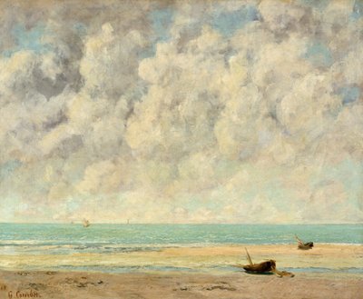 Spokojne Morze autorstwa Gustave Courbet