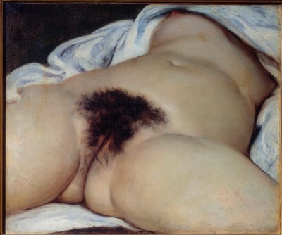 Pochodzenie świata autorstwa Gustave Courbet
