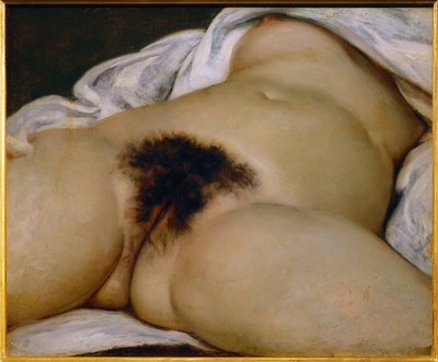 Pochodzenie świata autorstwa Gustave Courbet