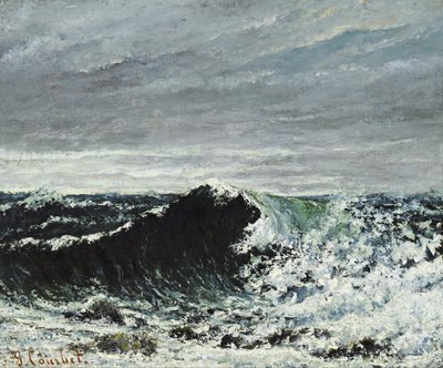 Fala autorstwa Gustave Courbet