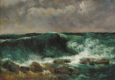 Fala autorstwa Gustave Courbet