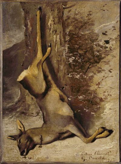 Jeleń autorstwa Gustave Courbet