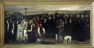 Pogrzeb w Ornans - Gustave Courbet, Musée d