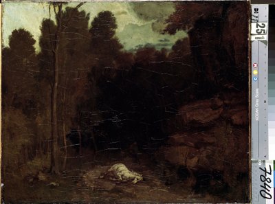 Nieznany obraz autorstwa Gustave Courbet