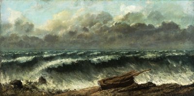 Fale autorstwa Gustave Courbet