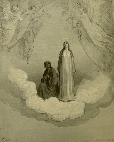 Gustave Doré - Paradiso, c. XXI, w. 1-3 autorstwa Gustave Dore