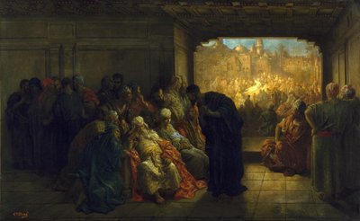 Dom Kajfasza autorstwa Gustave Dore