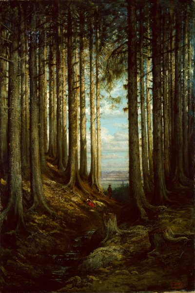 Scena alpejska autorstwa Gustave Dore