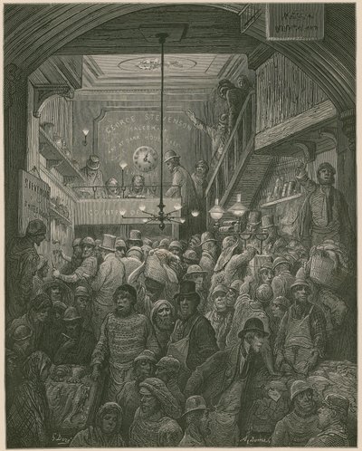 Billingsgate autorstwa Gustave Dore