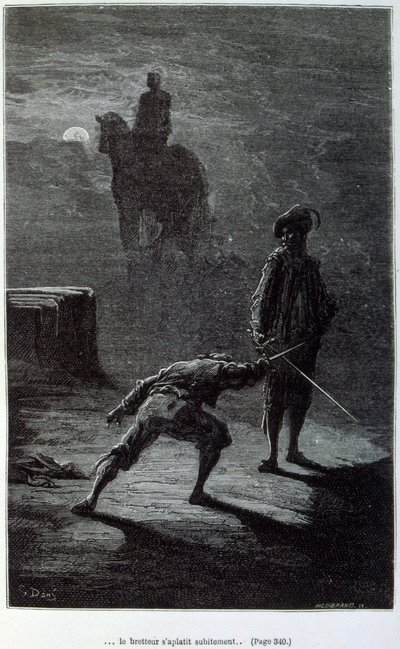 Kapitan Smash (grafika) autorstwa Gustave Dore