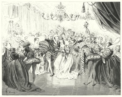 Kopciuszek (grawerunek) autorstwa Gustave Dore