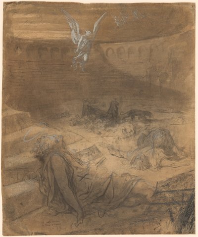 Męczennicy Chrześcijańscy autorstwa Gustave Dore