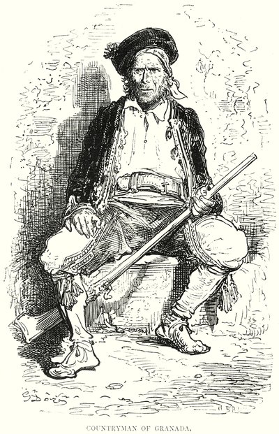 Rodak z Granady (rycina) autorstwa Gustave Dore