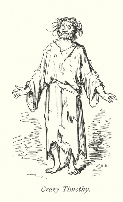 Szalony Timothy (grawerunek) autorstwa Gustave Dore