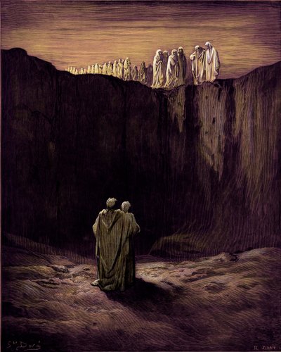 Czyściec Dantego autorstwa Gustave Dore