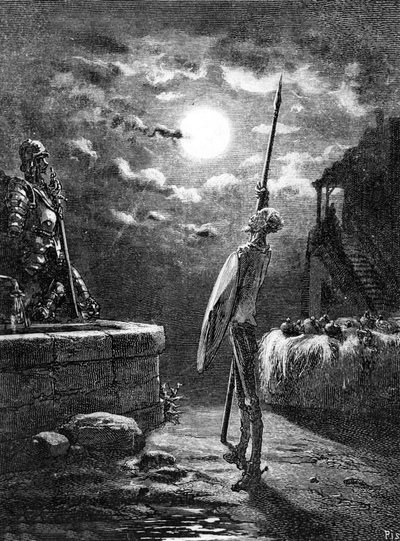 Don Kichot autorstwa Gustave Dore