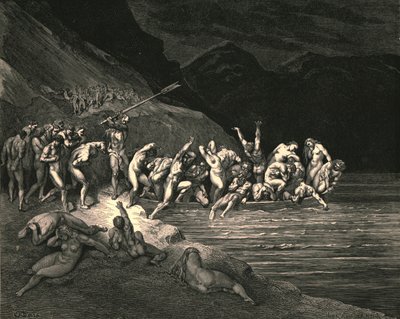 Podobny sposób Adams zły potomstwo, c1890. autorstwa Gustave Dore
