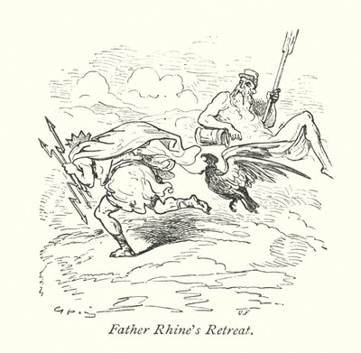 Odosobnienie Ojca Renu (grawerunek) autorstwa Gustave Dore