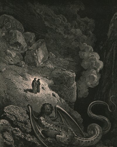 Natychmiast pojawił się obraz fiolki oszustwa, ok. 1890 r. autorstwa Gustave Dore