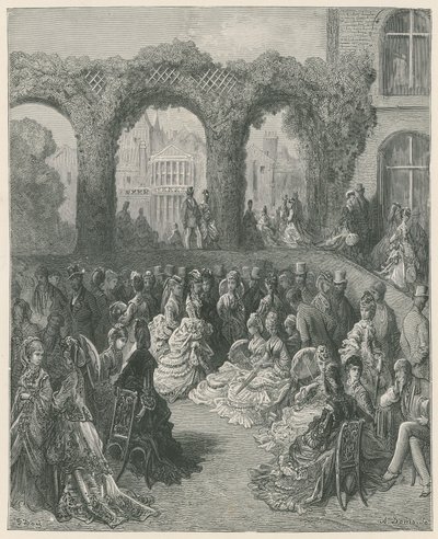 Holland House, Middlesex autorstwa Gustave Dore