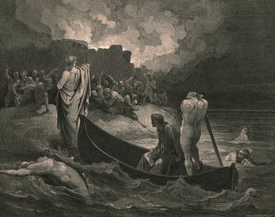 Nie mogłem usłyszeć, jakie warunki im zaproponował, ok. 1890 r. autorstwa Gustave Dore