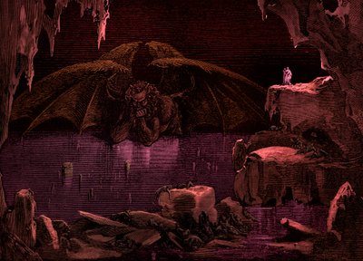 Ilustracja do Boskiej komedii - Piekło (La Divina Commedia, L