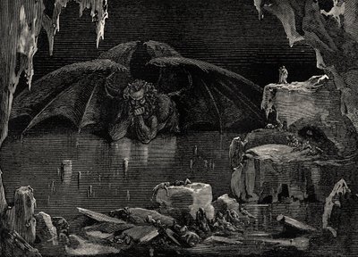 Ilustracja do Boskiej komedii - Piekło (La Divina Commedia, L