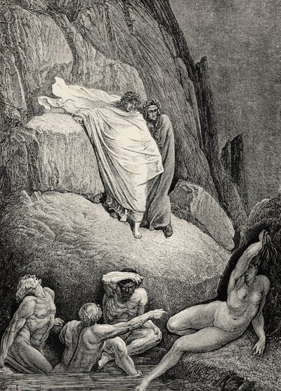 Ilustracja do Boskiej komedii - Piekło (La Divina Commedia, L