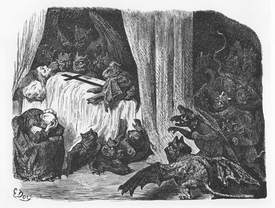Ilustracja z "Le Tiers Livre des Faicts et Dicts Héroïques du Bon Pantagruel" François Rabelais