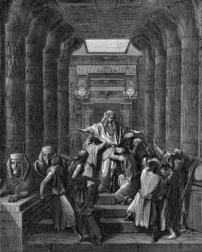Józef spotyka się ze swoimi braćmi autorstwa Gustave Dore