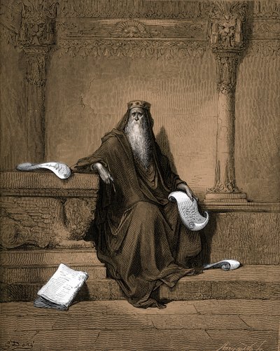Król Salomon - Biblia autorstwa Gustave Dore