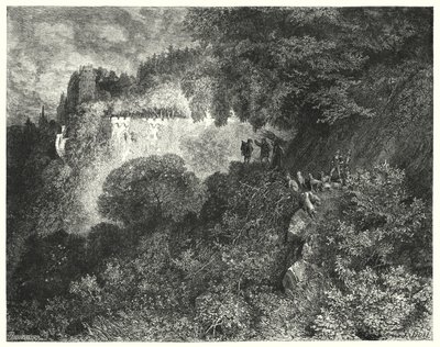 Śpiąca królewna; Śpiąca Królewna (grawerunek) autorstwa Gustave Dore
