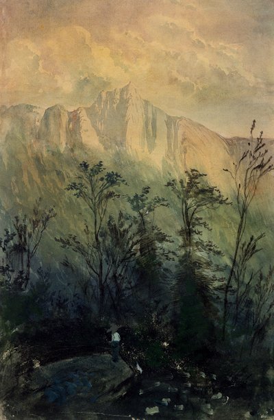 Krajobraz w Wogezach, ok. 1883 autorstwa Gustave Dore