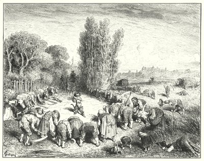Mistrz Kot lub Kot w Butach; Kot w butach (grawerunek) autorstwa Gustave Dore