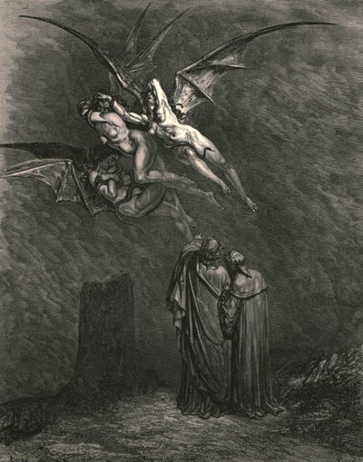 Naznacz każdego dire Erynnis, c1890. autorstwa Gustave Dore