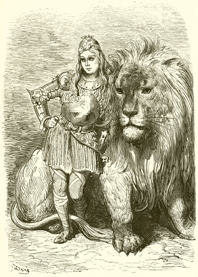 Mitaine i Oghris autorstwa Gustave Dore