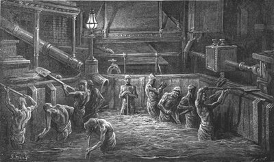 „Mieszanie słodu”, 1872. autorstwa Gustave Dore