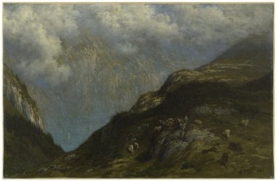 Krajobraz górski autorstwa Gustave Dore