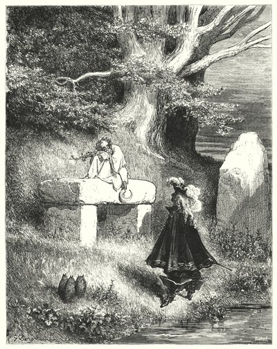 Peau-D"Ane; Osioł Skóra autorstwa Gustave Dore