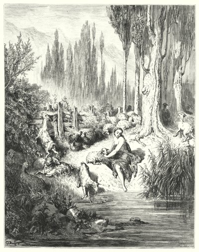 Peau-D"Ane; Osioł Skóra autorstwa Gustave Dore