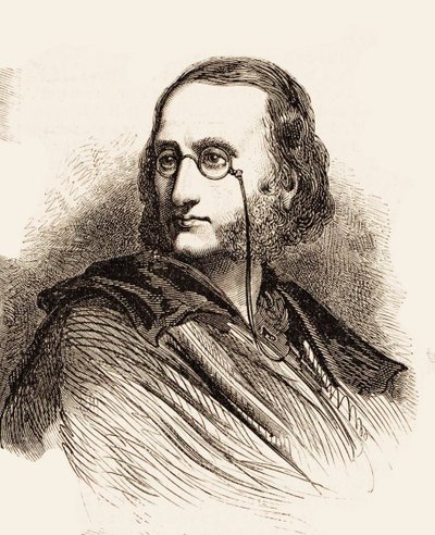 Portret Jacquesa Offenbacha 1819-1880, 1860. autorstwa Gustave Dore