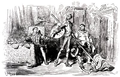 Prolog do Przygód Don Kichota autorstwa Gustave Dore