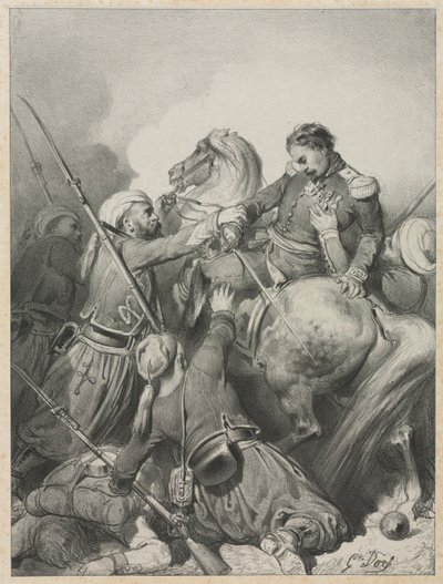 Sardyński oficer. autorstwa Gustave Dore