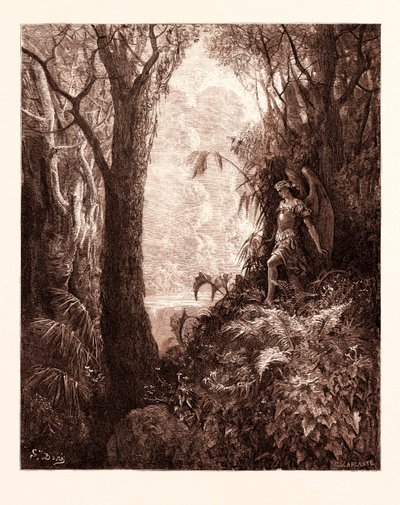 Szatan w raju autorstwa Gustave Dore
