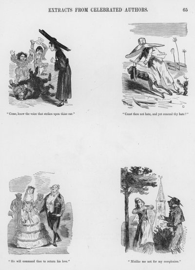 Szkice humorystyczne i groteskowe Gustave Dore (grafika) autorstwa Gustave Dore