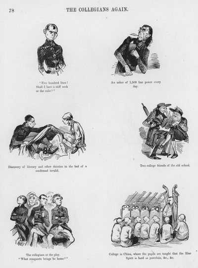 Szkice humorystyczne i groteskowe Gustave Dore (grafika) autorstwa Gustave Dore