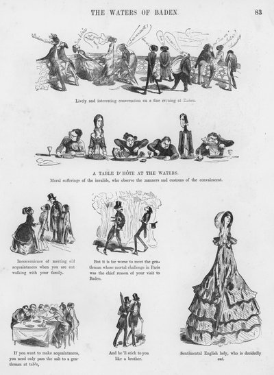 Szkice humorystyczne i groteskowe Gustave Dore (grafika) autorstwa Gustave Dore